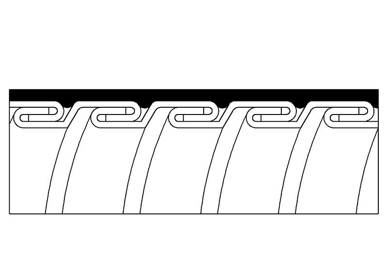 電線保護包塑金屬軟管（防水應用）- PAG23PVC Series